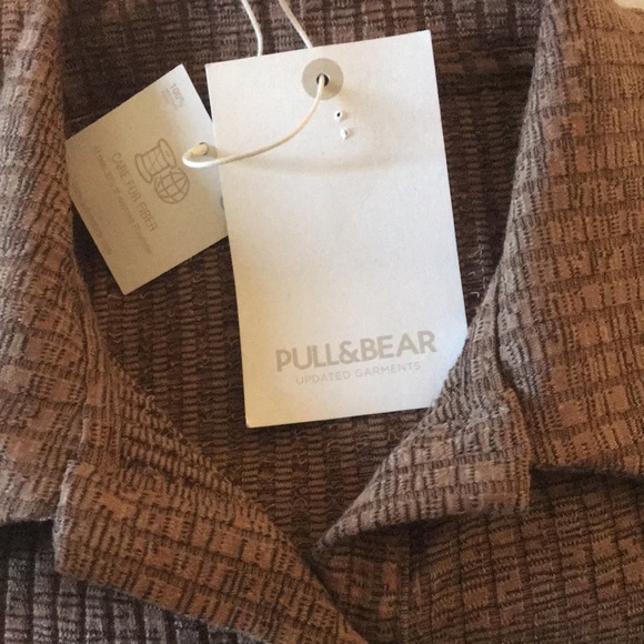 Ladies Pull & Bear “Updated Garments” Brown Dress - Picture 10 of 10